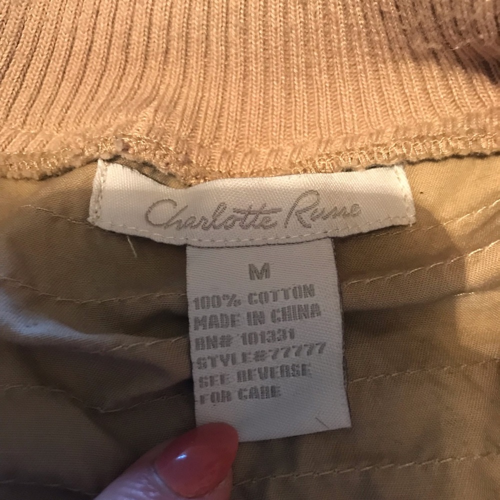 Cropped bomber jacket - Picture 5 of 5
